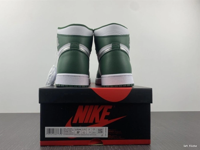 DZ5485-303 Green Air Gorge High 1 OG Jordan 0808